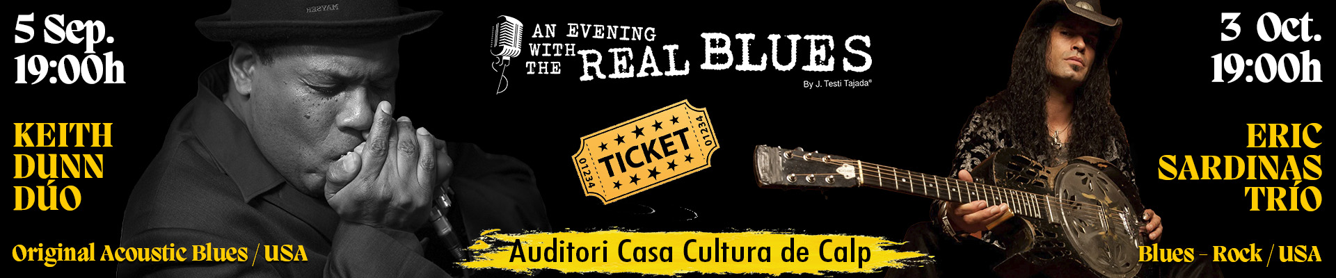 Keith Dunn Duo & Eirc Sardinas Trio Blues
