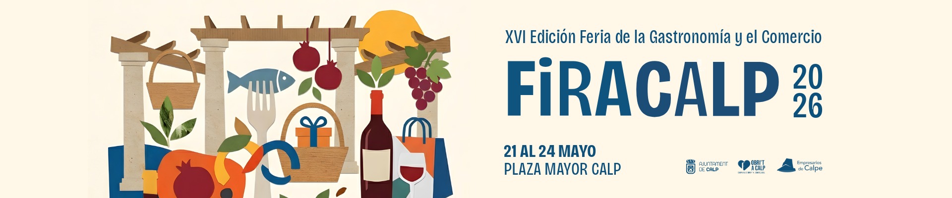 XVI Edici&oacute;n Feria de Gastronom&iacute;a y el Comercio FiraCalp 2026