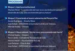Calp y Oceana organizan una jornada sobre la importancia de proteger como Reserva Marina el entorno del Penyal d’Ifac