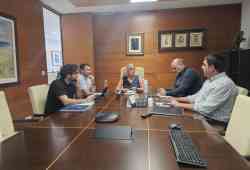 Reunión previa ante el inicio de la prestación del servicio de limpieza y mantenimiento de playas de Calp